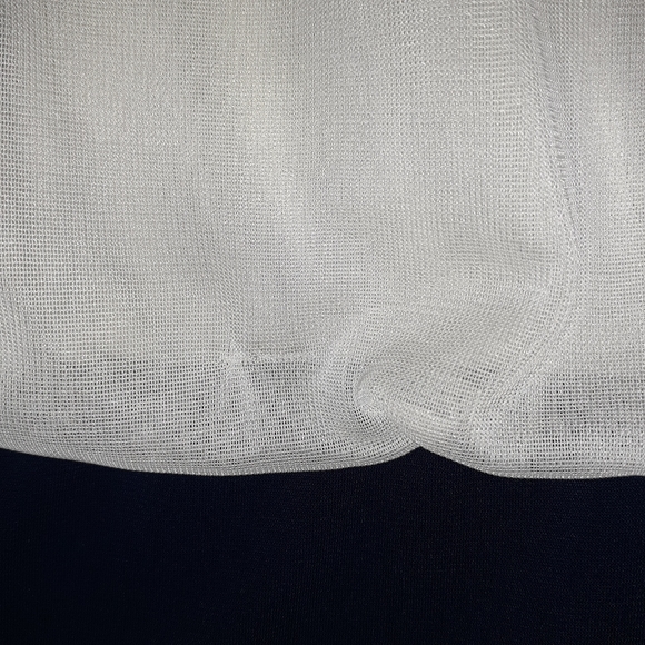 ENFOCUS STUDIO NAVY BLUE AND WHITE COCKTAIL DRESS SIZE 10 - Picture 5 of 7